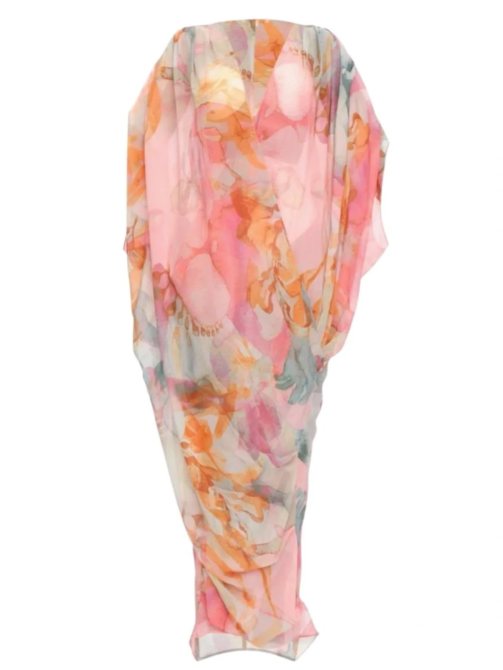 NWT Andrea Iyamah Adi Kaftan Dress or Cover Up Size S / M - Picture 8 of 12